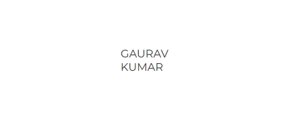 Gaurav Kumar - Professional Photographer
