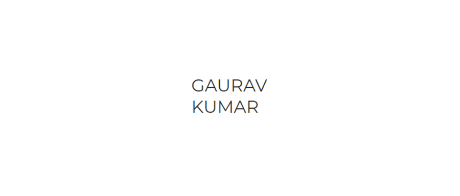 Gaurav Kumar - Professional Photographer